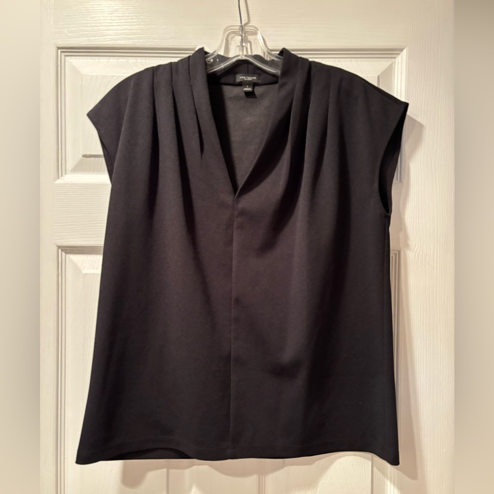 Ann Taylor Black Blouse